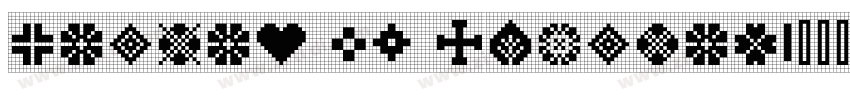 Jersey 15 Charted字体转换